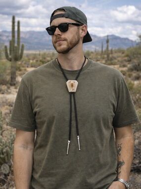 Vintage Scorpion Bolo Necktie Necklace